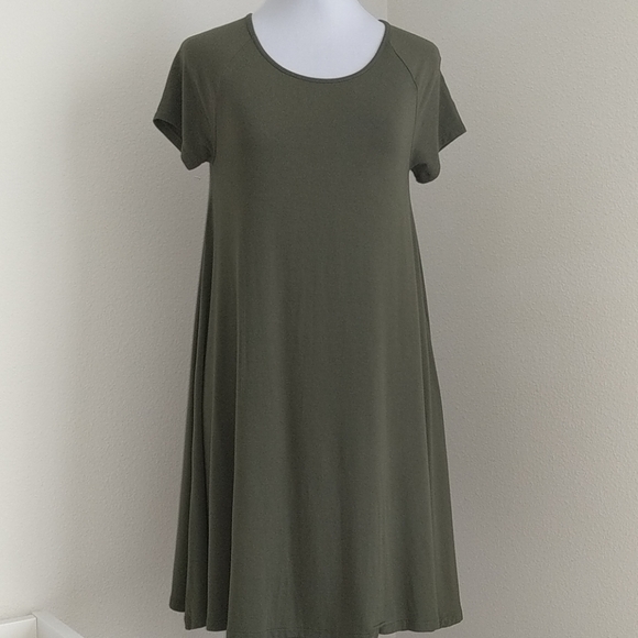 old navy short sleeve swing dress